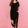 Zenana On the Boardwalk Maxi Tee Shirt Dress - LXM Fashion 