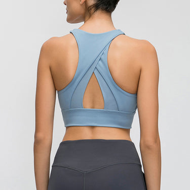 Halter Keyhole Sports Bra - LXM Fashion 