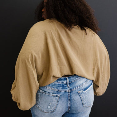 ODDI Blow Me AwayBalloon Sleeve Blouse - LXM Fashion 