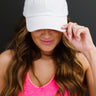 David & Young National Parks Vintage Wash Baseball Cap in White - LXM Fashion 