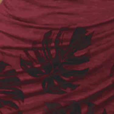 Printed Cut Out Dress - LXM Fashion 