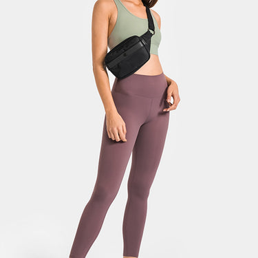 Cutout Racer Back Sports Bra - LXM Fashion 