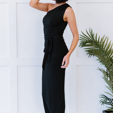 Dress Day License to Dare One-Shoulder Dress - LXM Fashion 