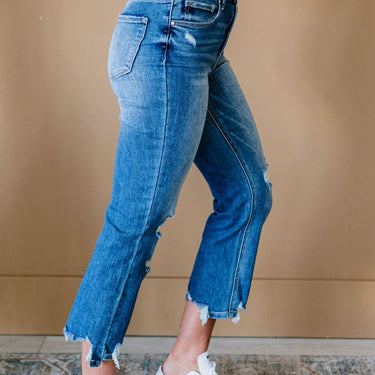 RISEN Good Times Cropped Jeans - LXM Fashion 