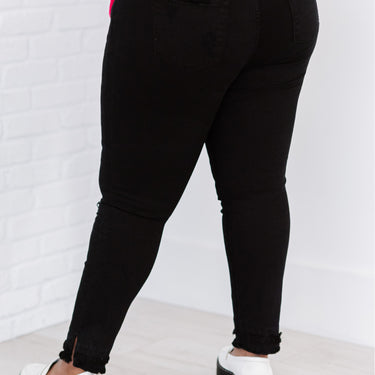 Kancan Stepping Stone Double Fray Skinny Jeans - LXM Fashion 