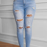 Fashion Collection Washed Ripped Jeans - LXM Fashion 