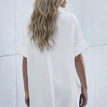 Short Sleeve Button Shirt - LXM Fashion 