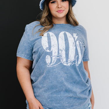 Sew In Love 90's Full Size Graphic Tee - LXM Fashion 