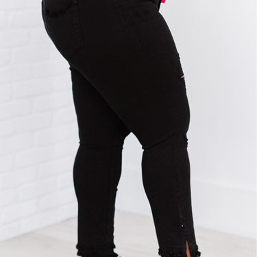Kancan Stepping Stone Double Fray Skinny Jeans - LXM Fashion 