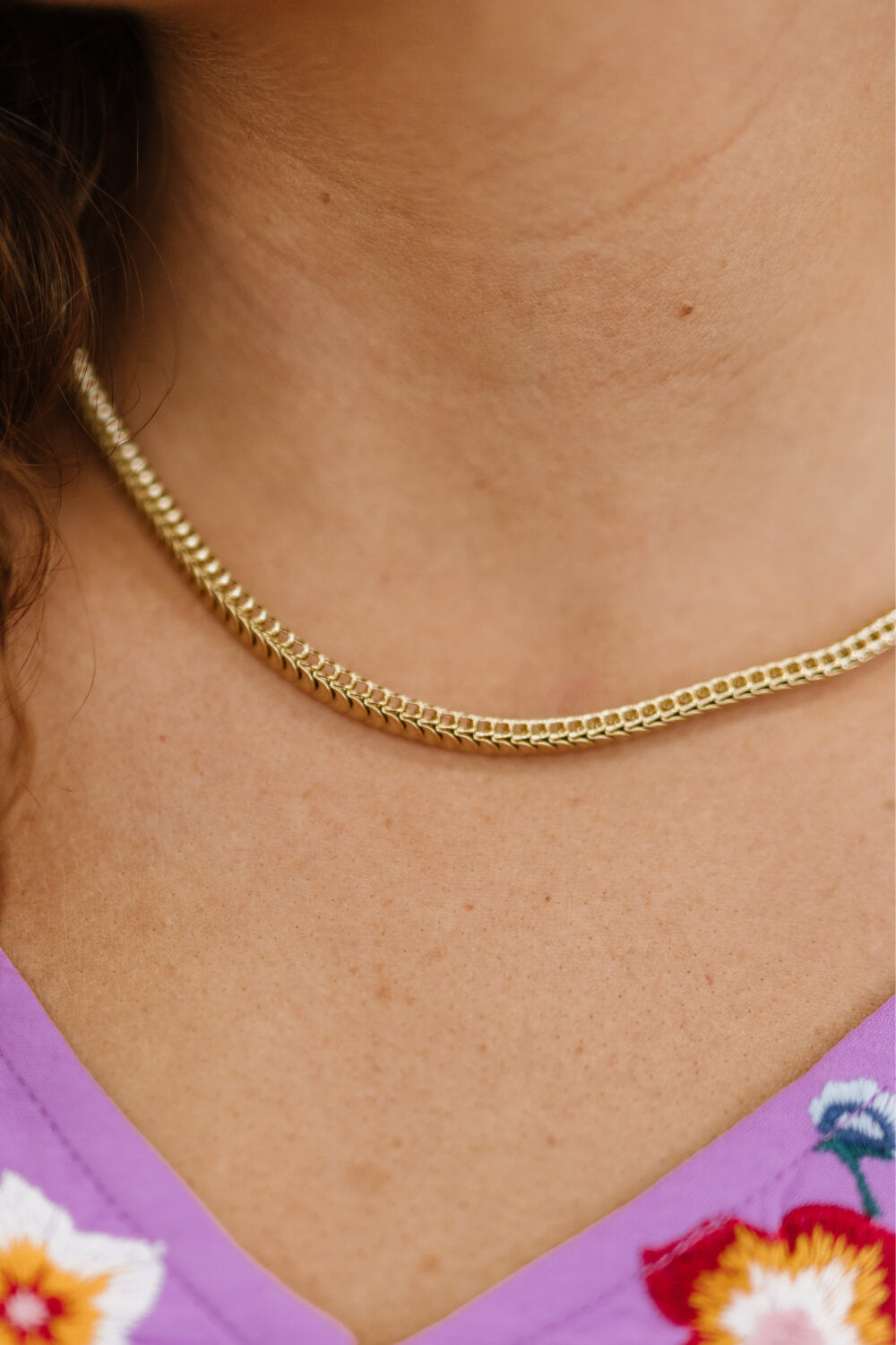 Fashion Collection Radiant Beauty Gold-Plated Necklace - LXM Fashion 