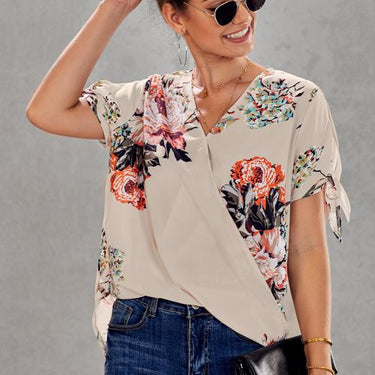 Floral Twist Top - LXM Fashion 