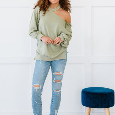 Sweet Generis Daring Details Sweatshirt - LXM Fashion 
