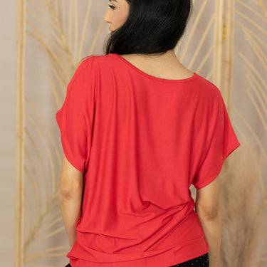 e. Luna Brave and Free Full Size Star Laser Cut Top - LXM Fashion 