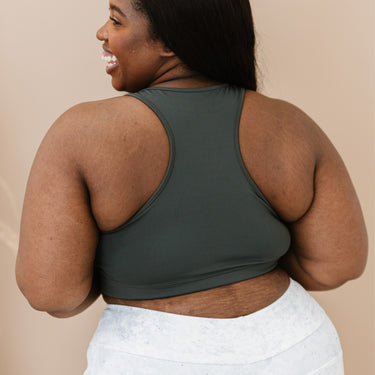 Zenana Loads of Potential Full Size Padded Sports Bra - LXM Fashion 