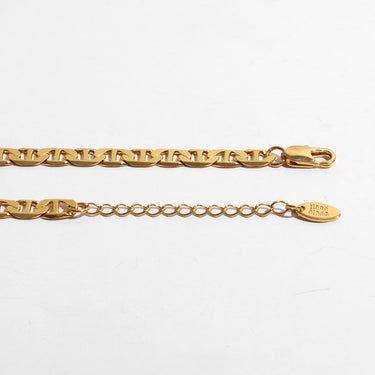 Gold Chain Geometric Inlay Necklace - LXM Fashion 