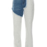 GAWQO Two-Tone Denim Lounge Pants - LXM Fashion 