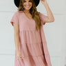 Cotton Bleu Light Breeze Full Size Run Airflow Tiered Dress - LXM Fashion 