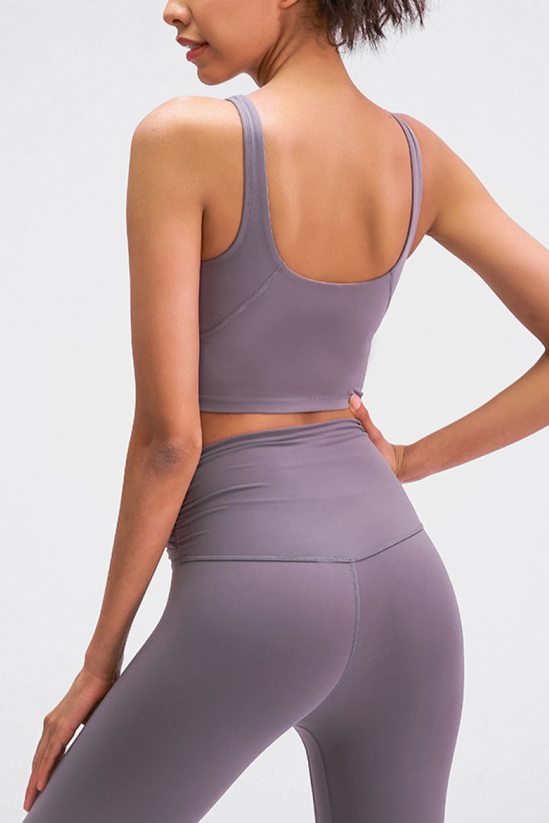 Fashion Collection Scoop Back Sports Bra - LXM Fashion 