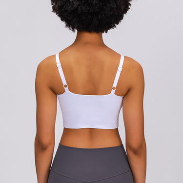 Fashion Collection Adjustable Strap Sports Bra - LXM Fashion 